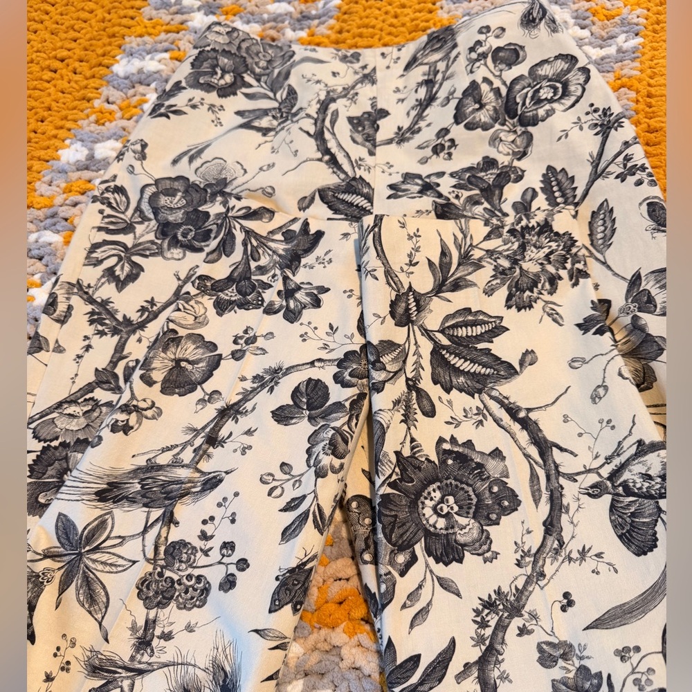 Steven Stolman Vintage Chic Floral Pants